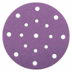 Круг абразивный Violet d150мм 17 отв P  80 керамическое зерно Н7